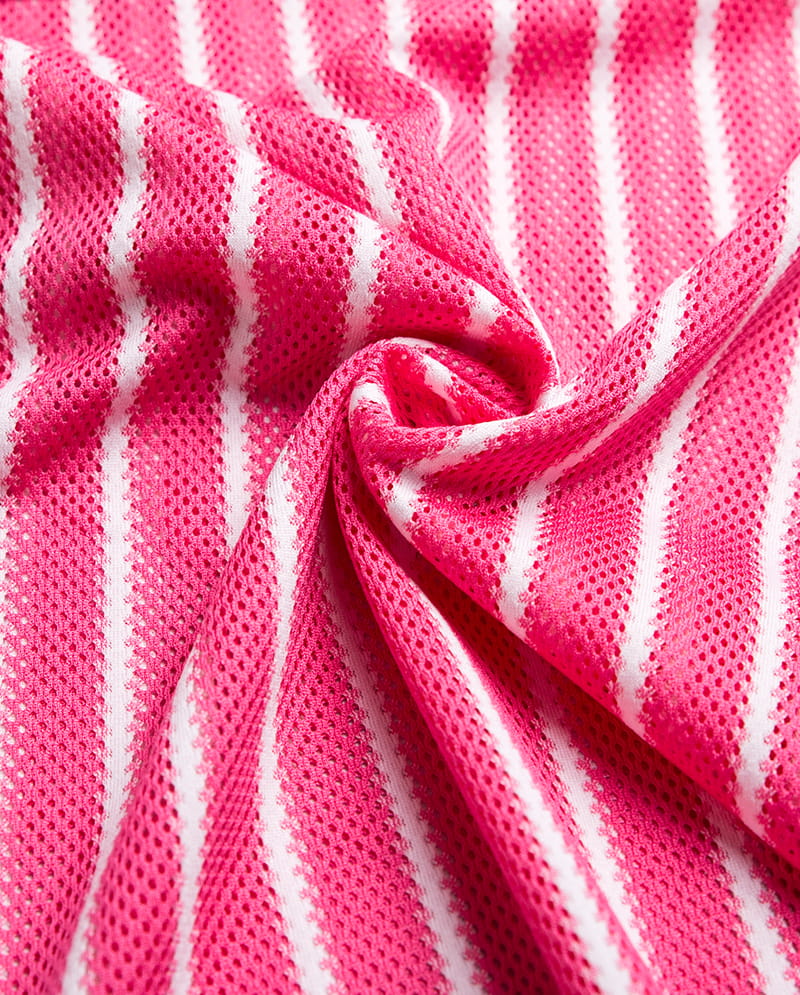 Tessuto a rete tricot leggero e traspirante
